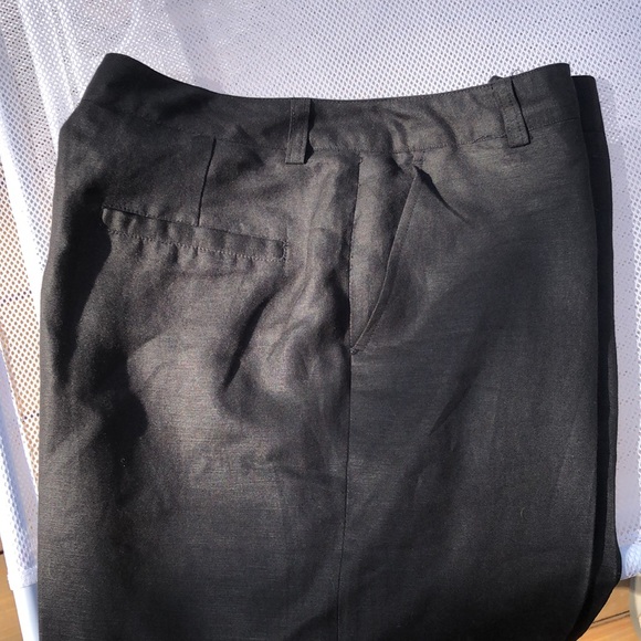 EUC linen blend capris - Picture 6 of 6